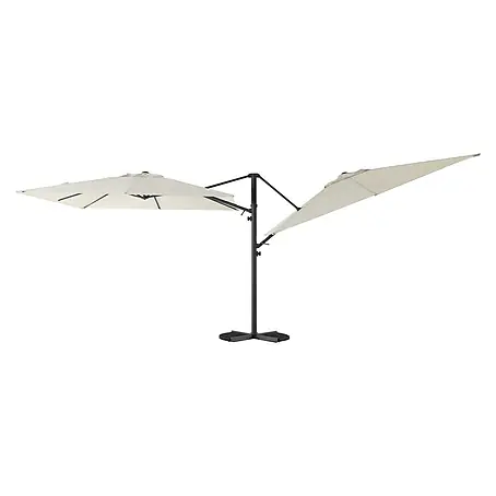 Sunfun  Parasol de jardín Doble Ligurien