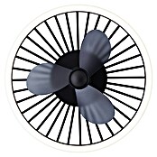 Brilliant Plafondventilator CAPO met LED verlichting (Zwart, 48 cm) | BAUHAUS