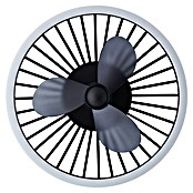 Brilliant Plafondventilator CAPO met LED verlichting (Zwart, 48 cm) | BAUHAUS