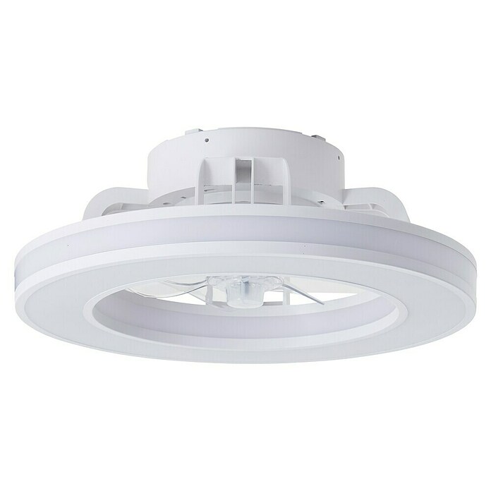 Brilliant Plafondventilator MONDELLO met LED verlichting (Wit, 41,5 cm) | BAUHAUS
