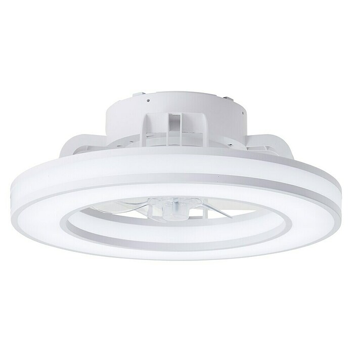 Brilliant Plafondventilator MONDELLO met LED verlichting (Wit, 41,5 cm) | BAUHAUS