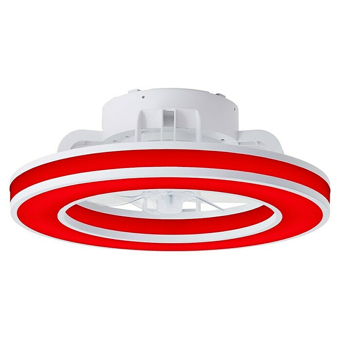 Brilliant Plafondventilator MONDELLO met LED verlichting (Wit, 41,5 cm) | BAUHAUS