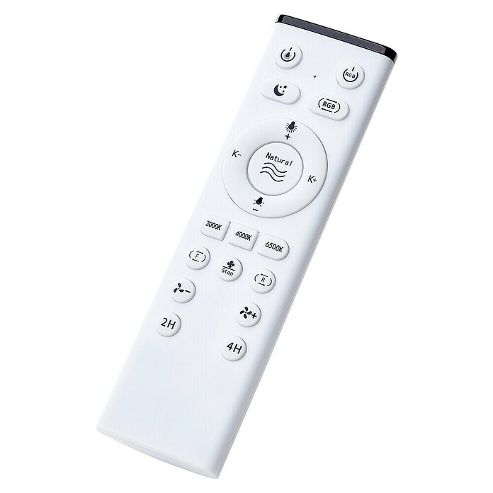 Brilliant Plafondventilator MONDELLO met LED verlichting (Wit, 41,5 cm) | BAUHAUS