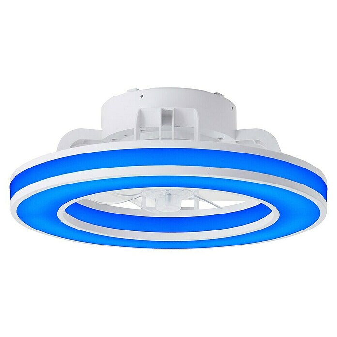 Brilliant Plafondventilator MONDELLO met LED verlichting (Wit, 41,5 cm) | BAUHAUS