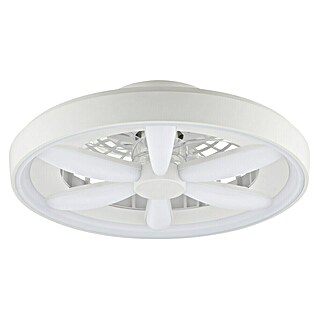 Brilliant Plafondventilator GAIANO met LED verlichting (Wit, 48,2 cm)
