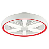 Brilliant Plafondventilator GAIANO met LED verlichting (Wit, 48,2 cm) | BAUHAUS