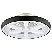 Brilliant Plafondventilator GAIANO met LED verlichting (Zwart, 48,2 cm) | BAUHAUS