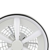 Brilliant Plafondventilator GAIANO met LED verlichting (Zwart, 48,2 cm) | BAUHAUS