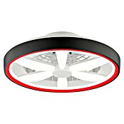 Brilliant Plafondventilator GAIANO met LED verlichting (Zwart, 48,2 cm) | BAUHAUS