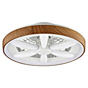 Brilliant Plafondventilator GAIANO met LED verlichting (Hout, 48 cm) | BAUHAUS