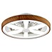 Brilliant Plafondventilator GAIANO met LED verlichting 