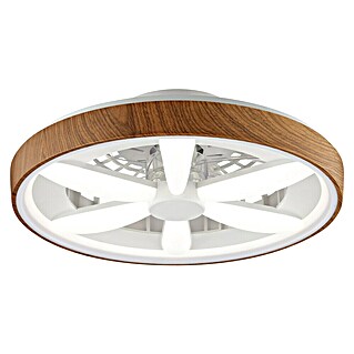 Brilliant Plafondventilator GAIANO met LED verlichting (Hout, 48 cm)