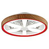 Brilliant Plafondventilator GAIANO met LED verlichting (Hout, 48 cm) | BAUHAUS