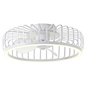 Brilliant Plafondventilator CAPO met LED verlichting (Wit, 48 cm) | BAUHAUS