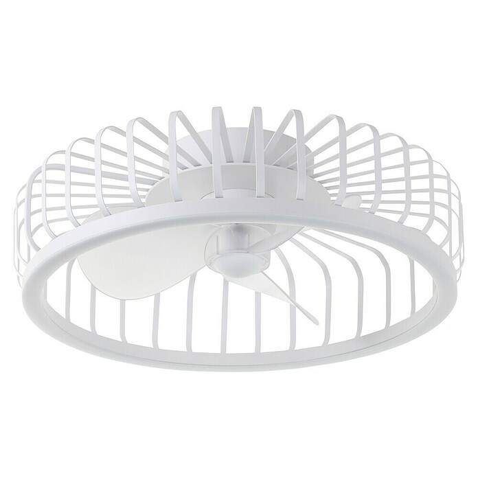 Brilliant Plafondventilator CAPO met LED verlichting (Wit, 48 cm) | BAUHAUS