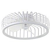 Brilliant Plafondventilator CAPO met LED verlichting (Wit, 48 cm) | BAUHAUS