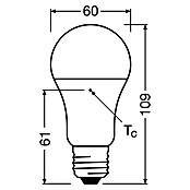 Osram LED-Leuchtmittel Star Classic A (11 W, E27, Kaltweiß, Matt)