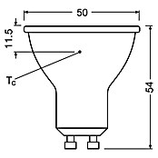 Osram Superstar Ledlamp PAR 16 (GU10, Dimbaar, Koud wit, 350 lm, 3,7 W) | BAUHAUS