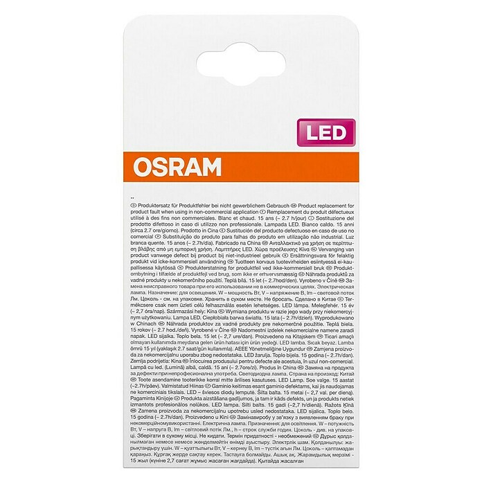 Osram LED-Reflektorlampe Retrofit R80