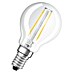 Osram Retrofit LED-Lampe Tropfenform E14 klar 