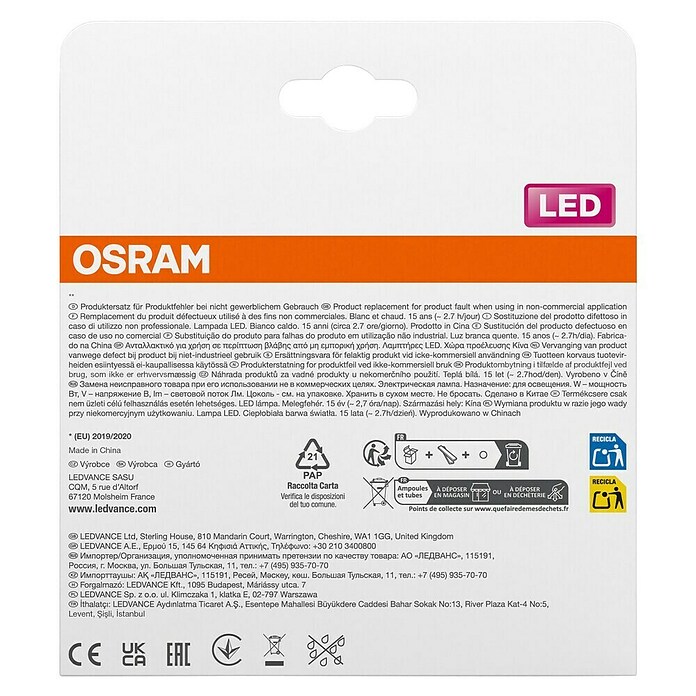 Osram Star LED-Reflektorlampe