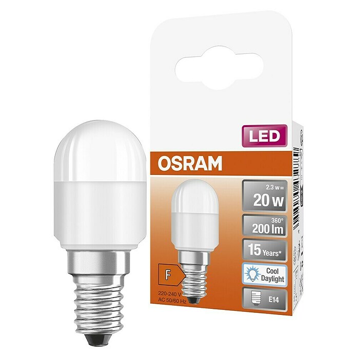 Osram LED-Leuchtmittel Special T26 (E14, 1,4 W, Kaltweiß)