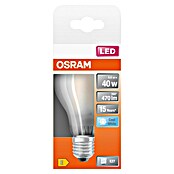 Osram Retrofit LED-Lampe Glühlampenform E27 matt (E27, Nicht Dimmbar, Kaltweiß, 470 lm, 4 W) | BAUHAUS