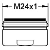 Grohe Strahlregler (M24, Durchflussmenge: 13,5 l/min - 15 l/min, Verchromt) | BAUHAUS