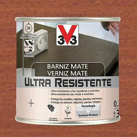 V33  Barniz para madera Mate Ultra Resistente