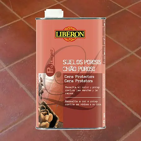 Libéron  Cera de acabado nutritiva para suelos porosos