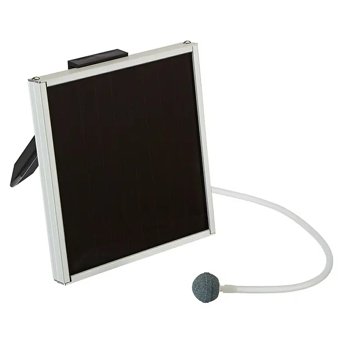 Neptun Teichbelüfter-Set Solar NSTB-O 150 - Fördermenge pro Std.: 80 l, 4 -tlg. - Produktbild einer Solar Teichbelüfter Pumpe, ideal für Gartenteiche. Sorgt für Sauerstoff und hält das Wasser sauber.