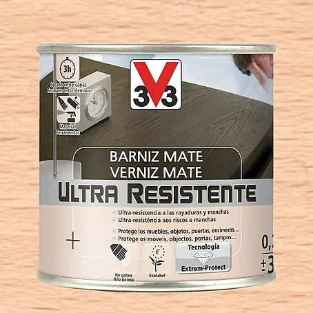 V33  Barniz para madera Mate Ultra Resistente
