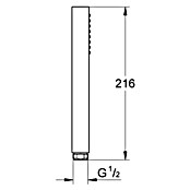 Grohe Handbrause (Anzahl Funktionen: 1, 14 l/min bei 3 bar, Chrom)