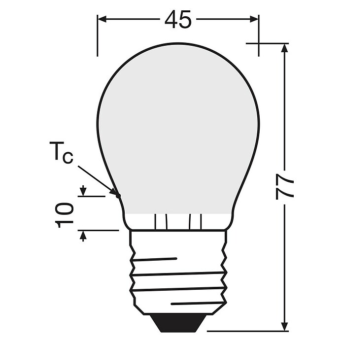 Osram Superstar LED-Lampe CLP15 (E27, Nicht Dimmbar, Warmweiß, 136 lm, 1,5 W) | BAUHAUS