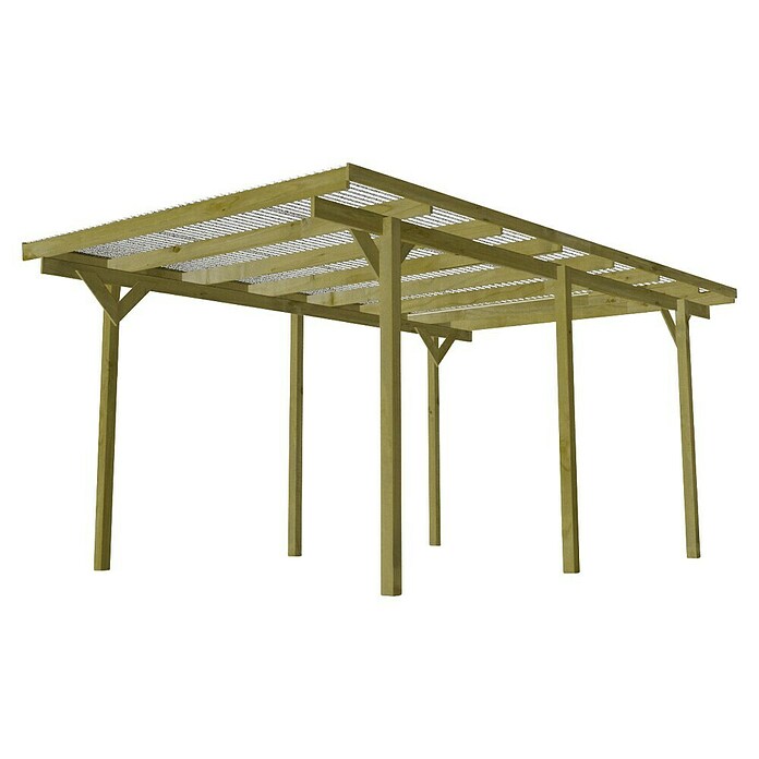 Nadstrešnica za auto Carport  (Jednostruka nadstrešnica) | BAUHAUS