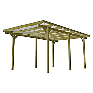 Nadstrešnica za auto Carport (Jednostruka nadstrešnica)