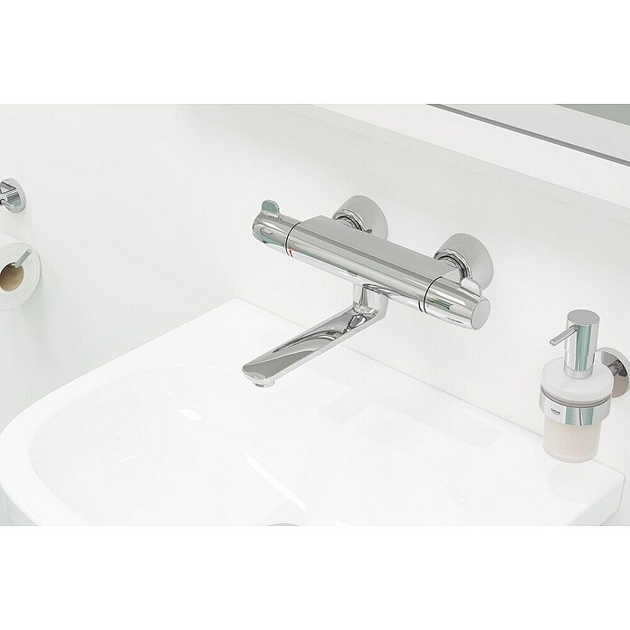 Grohe Grohtherm Special S-Auslauf (Laminarstrahlregler, Chrom, Messing, Ausladung: 175 mm) | BAUHAUS