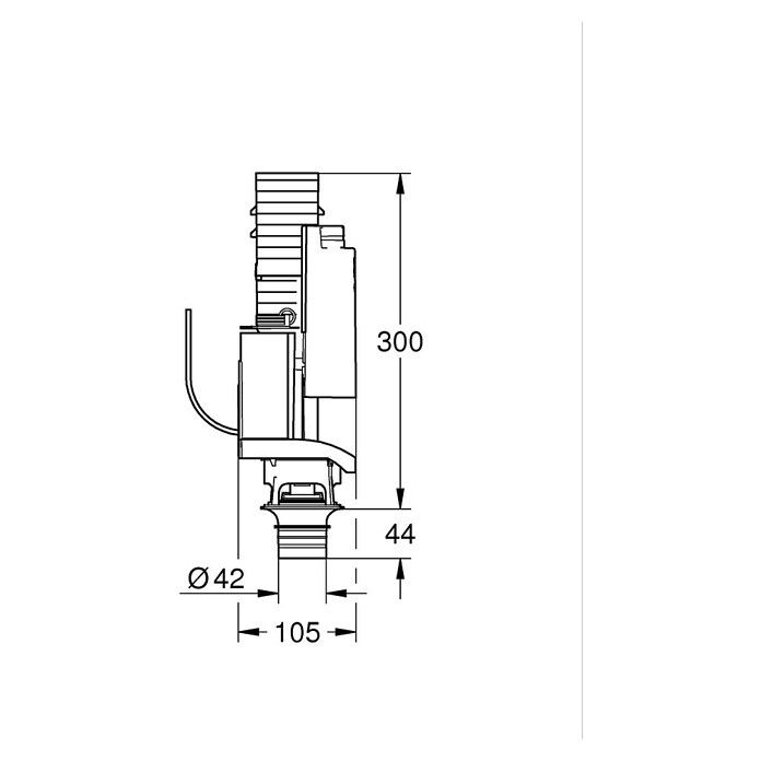 Grohe Umrüst-Set (Passend für: Grohe Spülkasten GD 2)