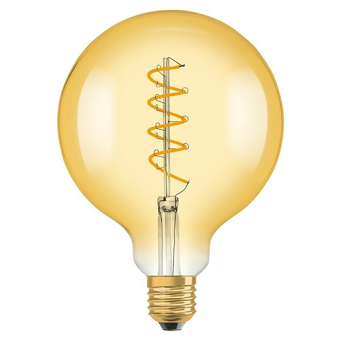 Osram LED-Lampe Vintage Edition 1906 Globe-Form E27 (E27, Nicht Dimmbar, Warmweiß, 250 lm, 5 W, G125) | BAUHAUS