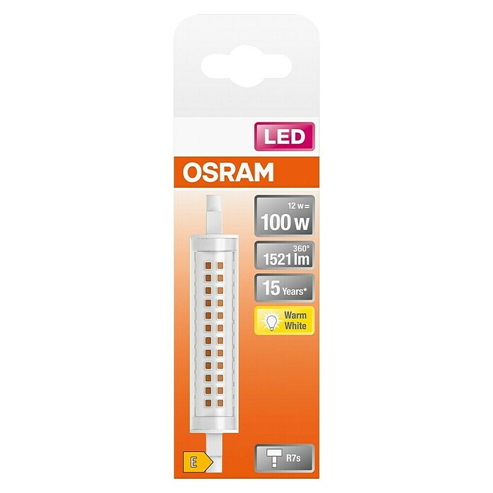 Osram LED-Leuchtmittel (R7s, 11 W, T20, 1.521 lm)