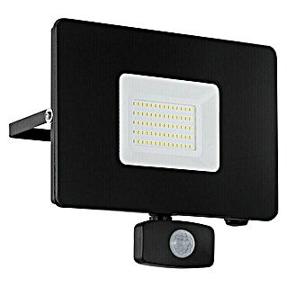 Eglo LED-Sensor-Strahler Faedo 3 (50 W, Schwarz, IP44)