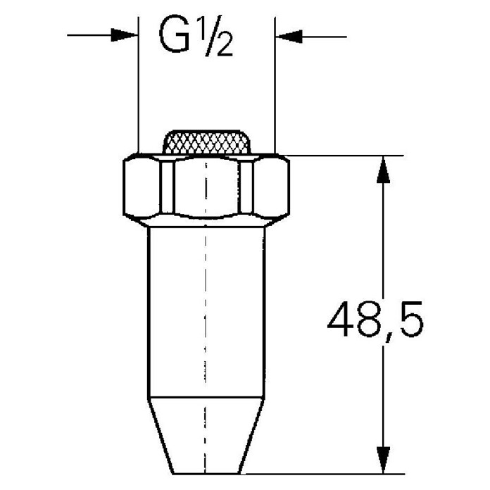 Grohe Entleerungsventil (½″) | BAUHAUS