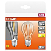 Osram Star LED-Lampe Glühlampenform E27 klar (E27, Nicht Dimmbar, Warmweiß, 806 lm, 7 W) | BAUHAUS