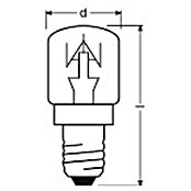 Osram Backofenlampe (E14, Dimmbar, Warmweiß, 85 lm, 15 W, 2 Stk.) | BAUHAUS