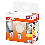 Osram Retrofit LED-Leuchtmittel (4 W, E14, Lichtfarbe: Warmweiß, Nicht Dimmbar)