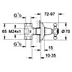 Grohe Unterputzventil-Unterteil (½″, Messing)
