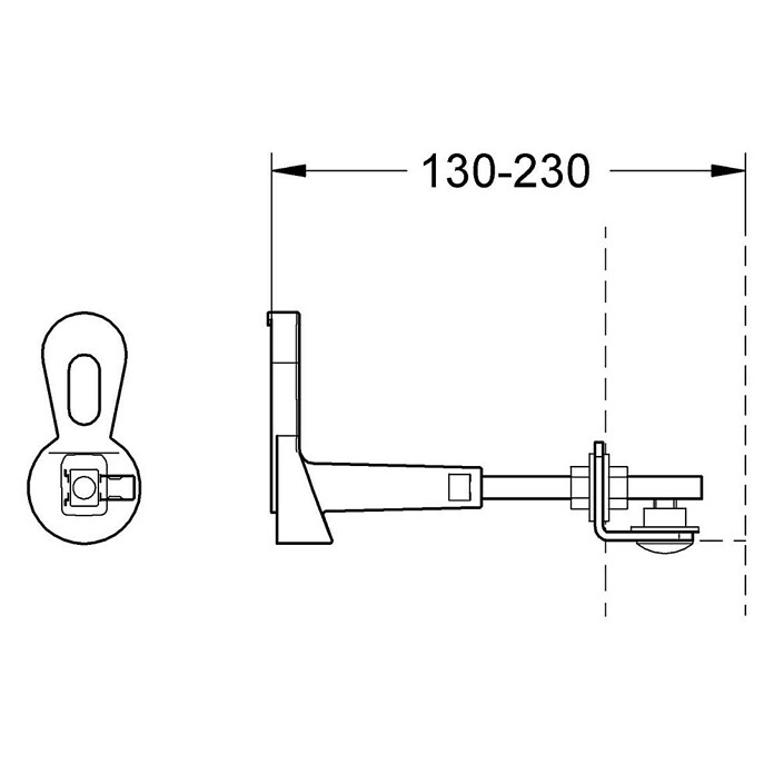 Grohe Rapid SL Wandbefestigung (2 Stk.)