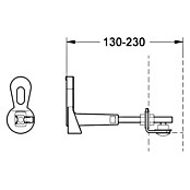 Grohe Rapid SL Wandbefestigung (2 Stk.)