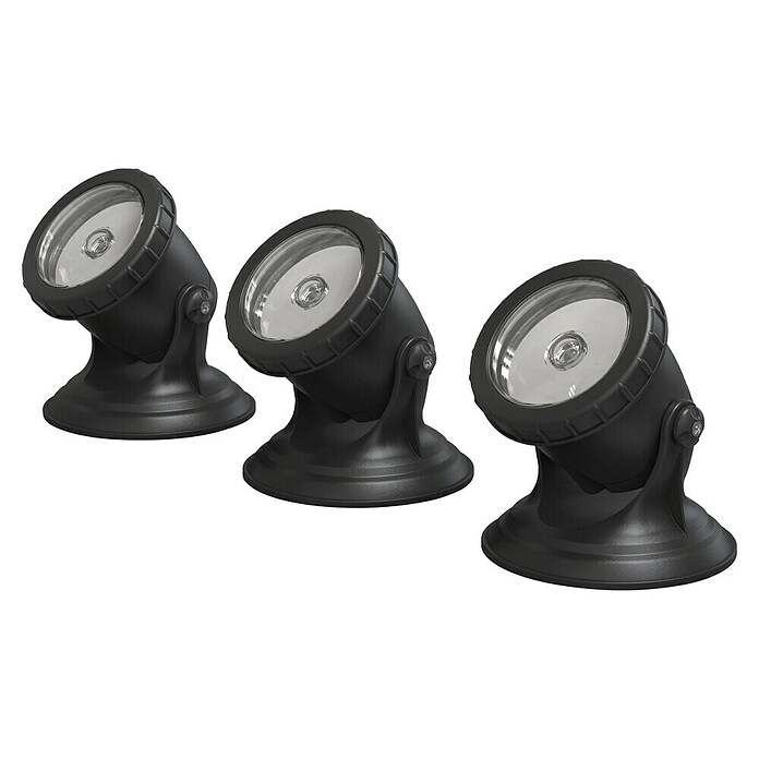 Neptun Vijververlichting Set 3 NTB-O (4 W, Aantal leds: 3 st.) | BAUHAUS