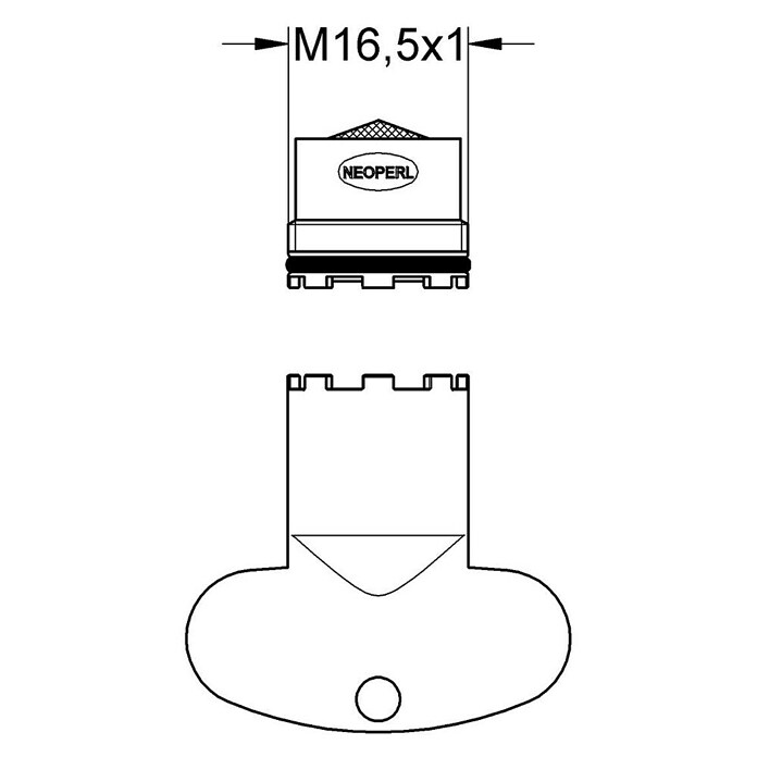 Grohe Strahlregler (M16,5, Gesamtstückzahl: 3 Stk., Durchflussmenge: 7,2 l/min - 14,9 l/min) | BAUHAUS